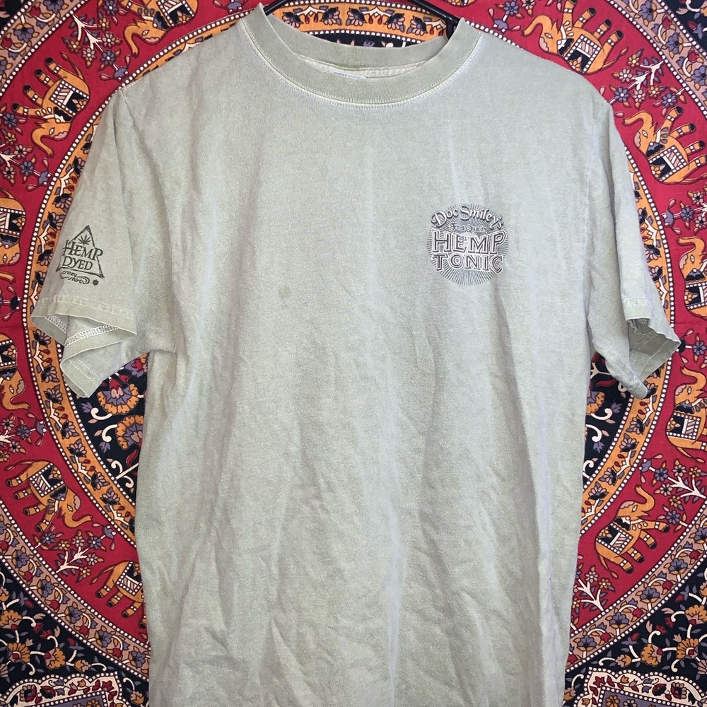 Adult Small Hemp Dyed T-shirt